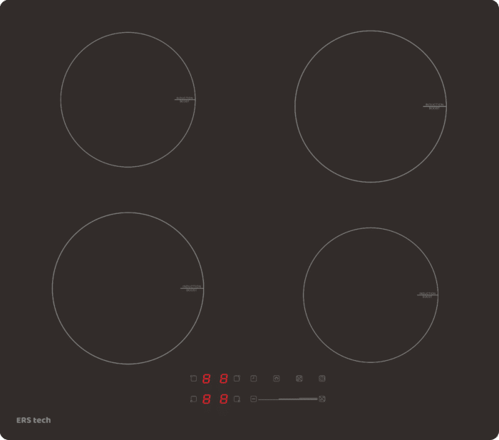 ERS 4 Zone Built-in Induction Hob IC470NP - Image 2