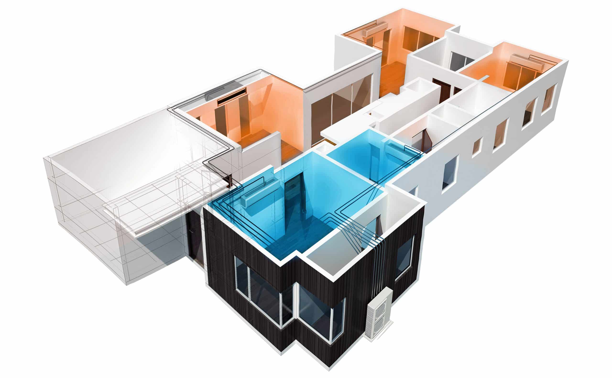 House-Multisplit-Inverter-Cooling-and-Heating-1-scaled multi head ducted reverse cycle