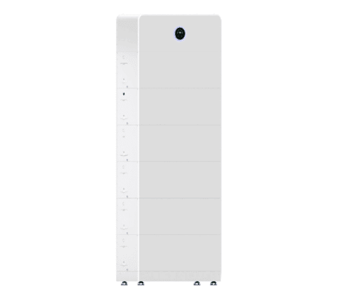 GoodWe ESA 9.99 kW / 48 kWh single-phase all-in-one energy storage system with an integrated hybrid inverter and lithium battery cabinet, designed for residential and light commercial solar energy storage, backup power, and smart energy management.