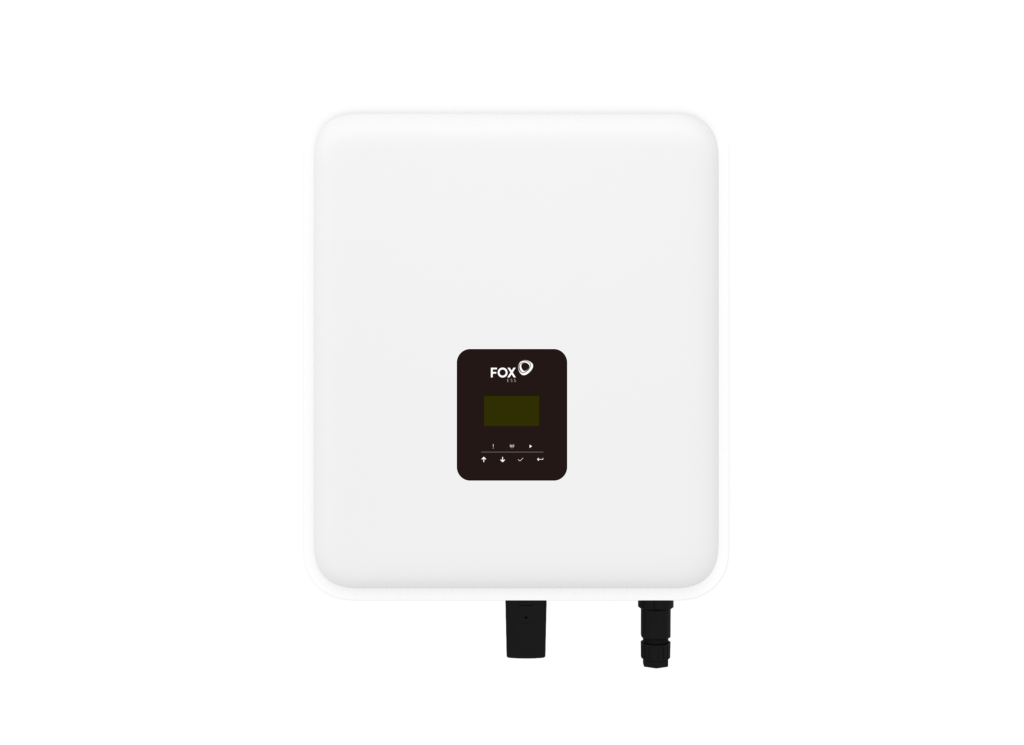 FOXESS KH8 8 kW single-phase hybrid inverter, which shares its case and battery port with the KH9.9