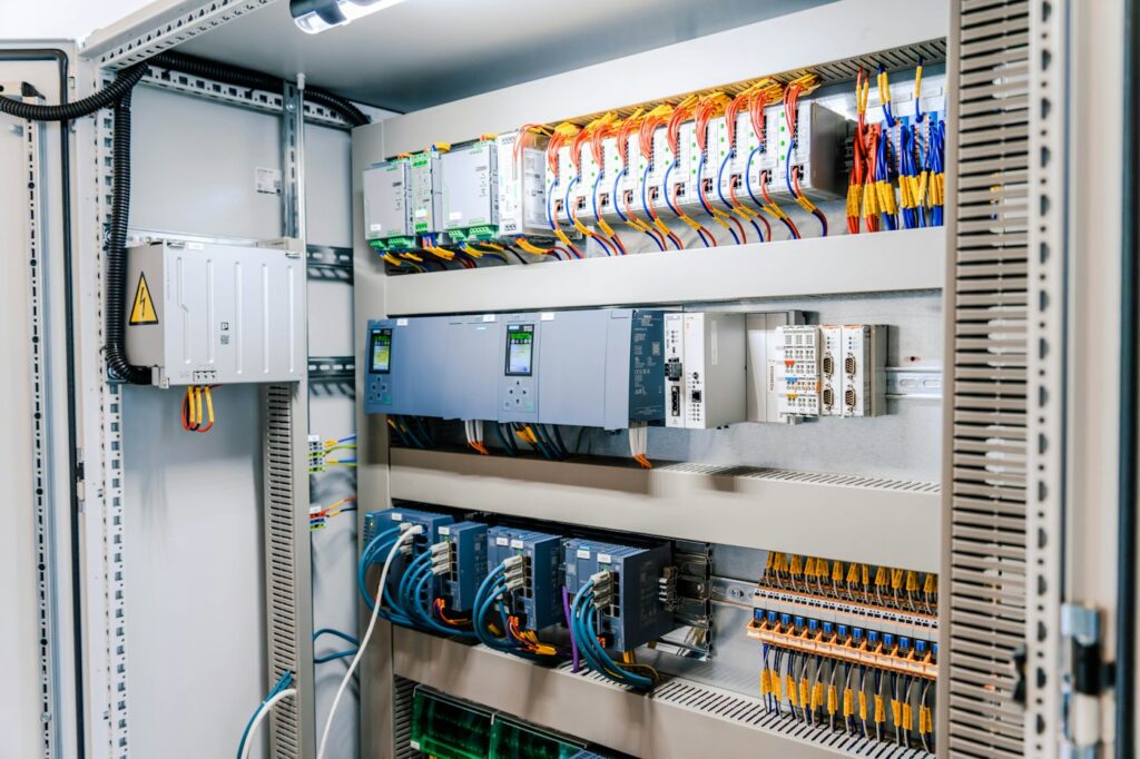 Household switchboard wiring, where breakers can trip if a battery, EV charger and hot water system all draw power at once